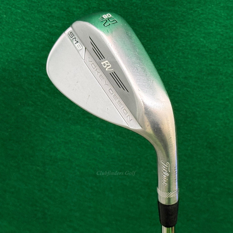 Titleist Vokey SM8 Chrome 52-8F 52° Gap Wedge Vokey Design Steel Wedge Flex