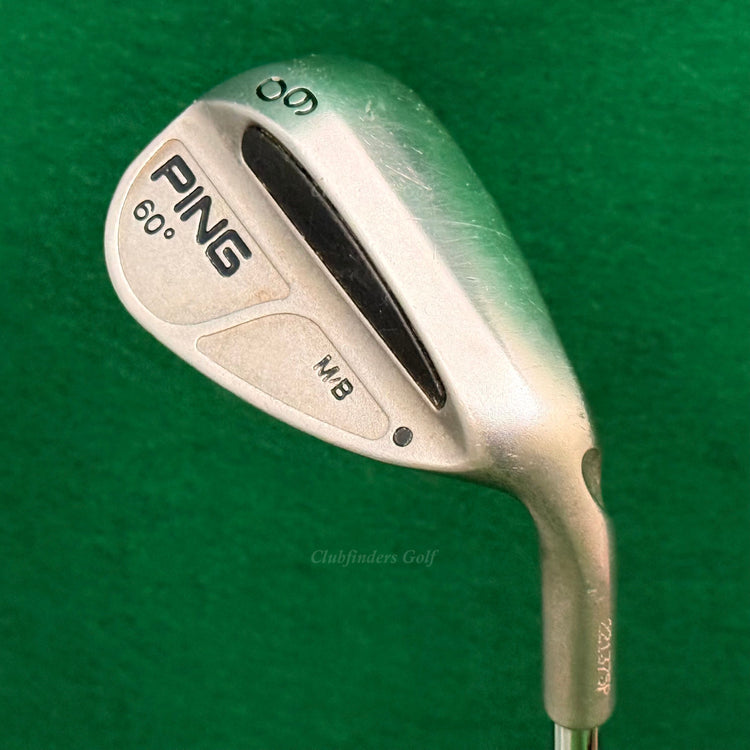 Ping M/B Black Dot 60° Lob Wedge Stepped Steel Wedge Flex