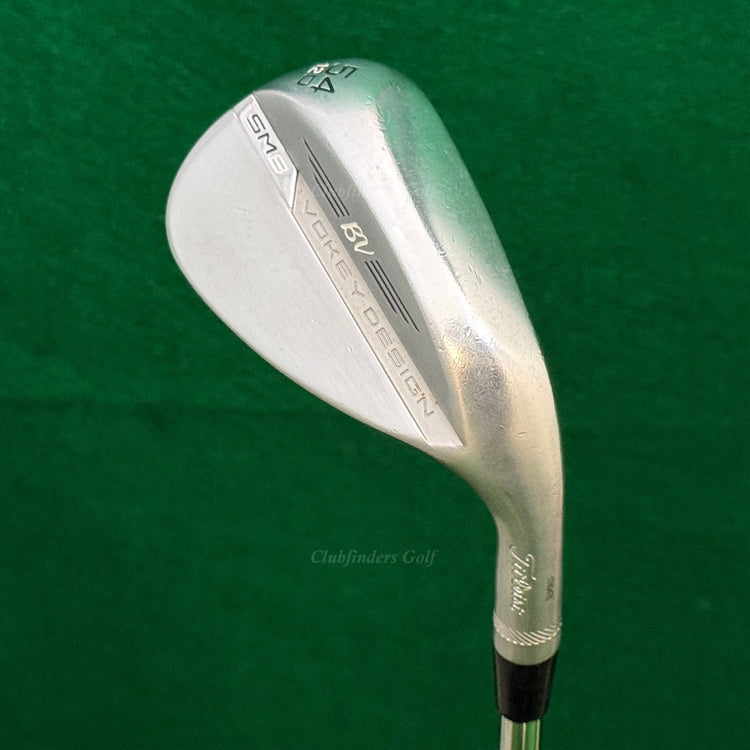 Titleist Vokey SM8 Chrome 54-12D 54° Sand Wedge Stepped Steel Wedge Flex