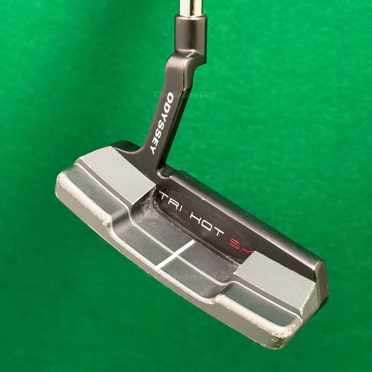 Odyssey Tri-Hot 5K Double Wide 34.5" L-Neck Stroke Lab Red Putter w/ HC