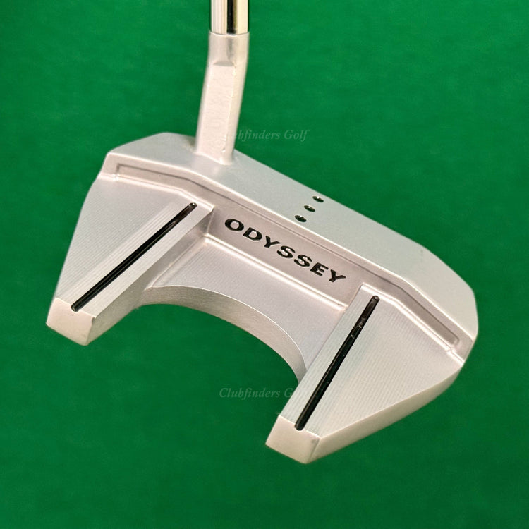 Odyssey White Hot OG 7S 34.5" Slant-Neck Mallet Putter Golf Club w/ HC *Read*