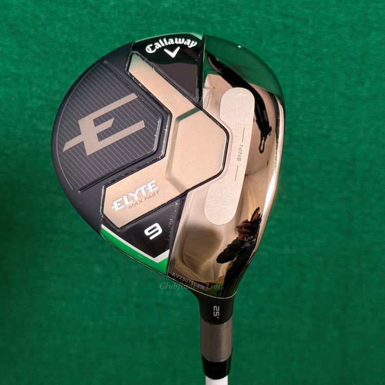 Lady Callaway '25 ELYTE Max Fast 25° Fairway Wood 9 ELDIO 40L Ladies w/ HC