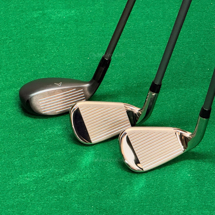 Callaway Edge 5H, 6-PW,SW Iron Set Factory Edge 75G Graphite Regular w/HC