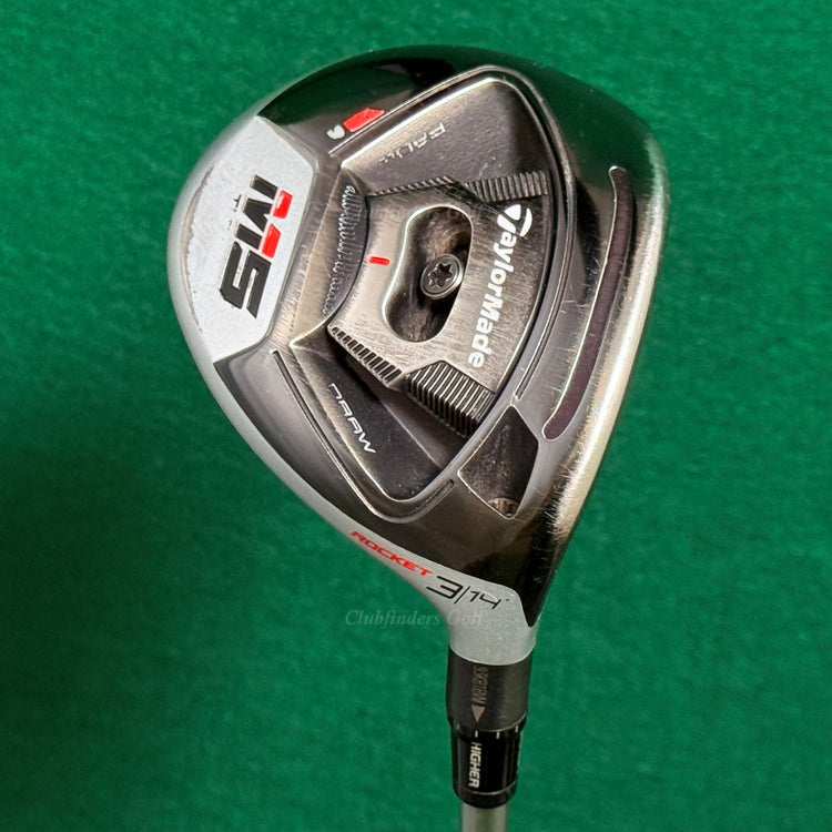 TaylorMade M5 Titanium Rocket 14° Fairway Wood 3 Tensei Red CK 65 Stiff w/HC