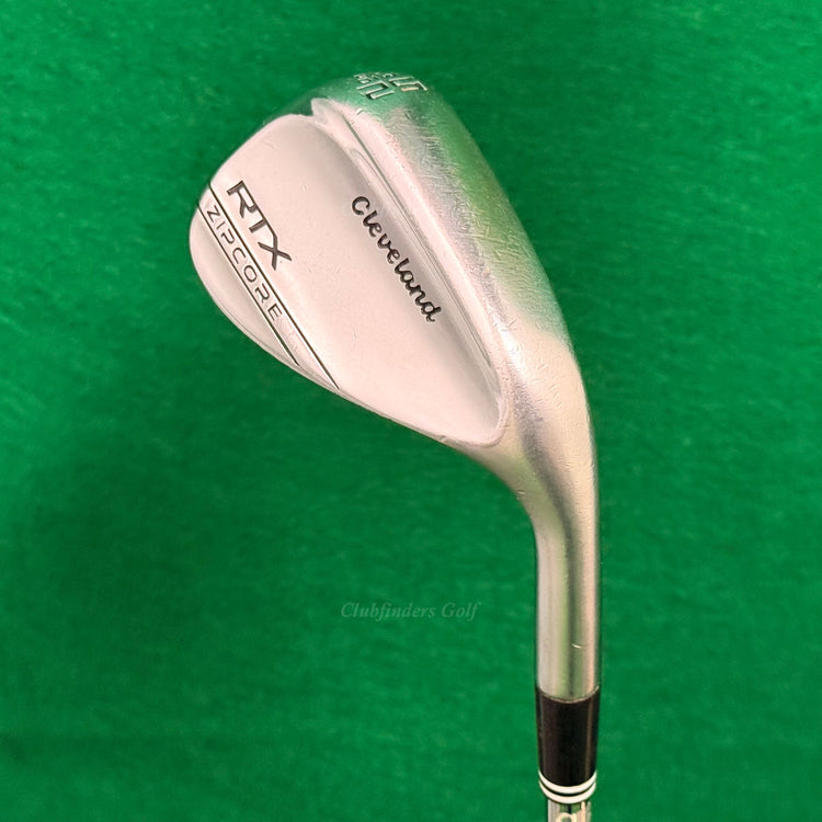 Cleveland RTX Zipcore Mid Chrome 52-10 52° Gap Wedge DG Spinner TI Wedge Flex