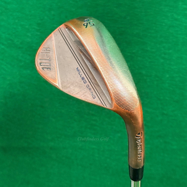 TaylorMade Milled Grind Hi-Toe 3 56-10 56° Sand Wedge Hi-Rev 125-S Steel Stiff