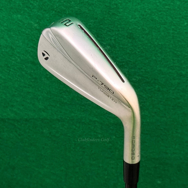 TaylorMade P-790 UDI Forged 2021 Utility 2 Iron HZRDUS Red 6.0 80g HY Stiff