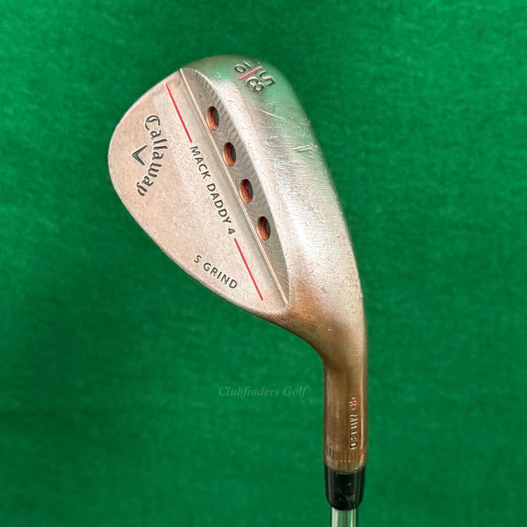 Callaway Mack Daddy 4 Raw 58-10S 58° Lob Wedge Vokey Design Steel Wedge Flex