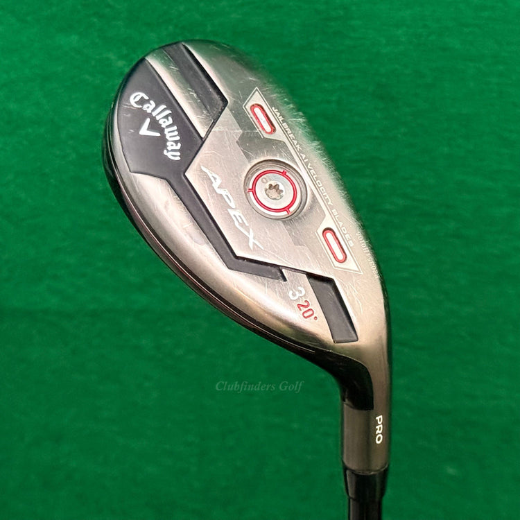 Callaway Apex Pro 2021 20° 3 Hybrid Kai'li Red HY 95-X Graphite Extra Stiff