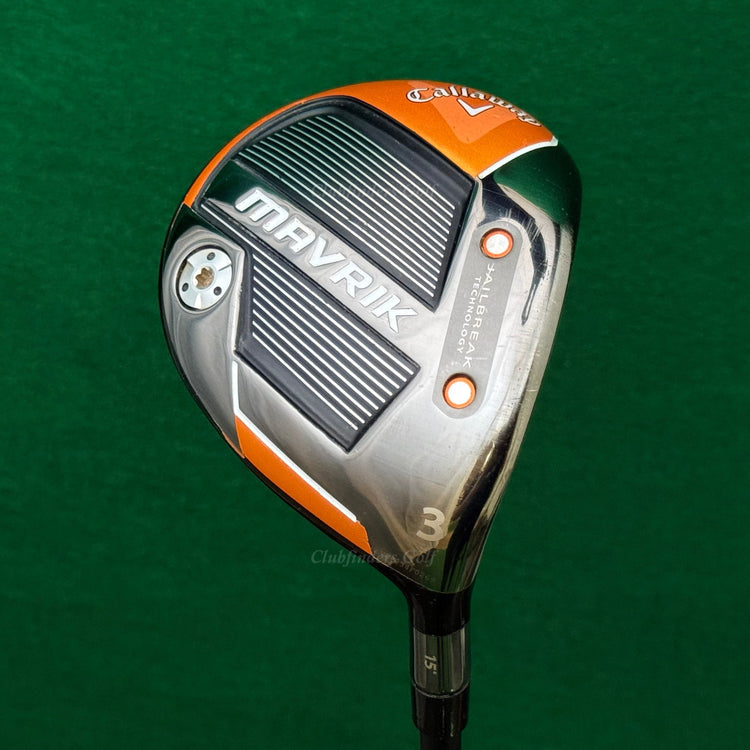 Callaway Mavrik 15° Fairway 3 Wood Project X HZRDUS Black 6.0 62g Graphite Stiff