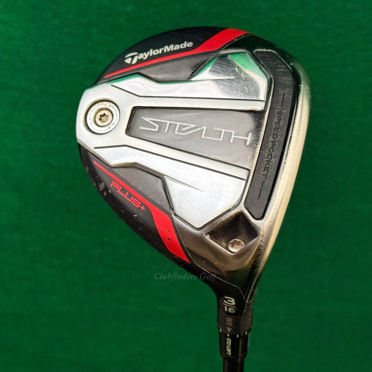 TaylorMade Stealth Plus+ 15° Fairway 3 Wood HZRDUS Smoke Black RDX 6.0 60g Stiff