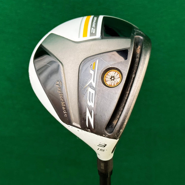 TaylorMade RBZ Stage 2 15° Fairway 3 Wood RocketFuel 60-R Graphite Regular