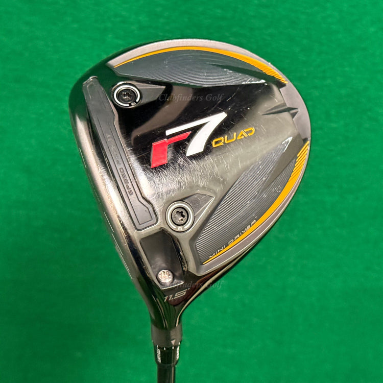 LH TaylorMade r7 Quad Mini Driver 11.5° Driver Speeder MD 5-R Regular w/HC