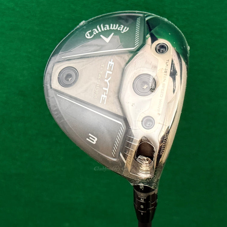 NEW Callaway ELYTE Titanium 15° Fairway 3 Wood Tensei Blue 75-S Stiff w/HC