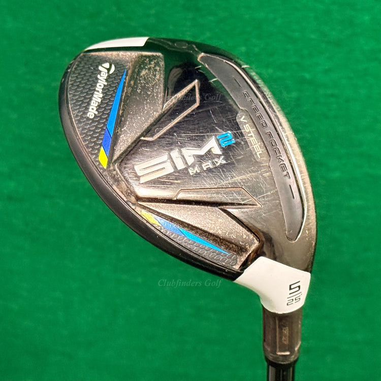 TaylorMade SIM2 MAX Rescue 25° 5 Hybrid Fujikura Ventus Red TR HB 6-R Regular