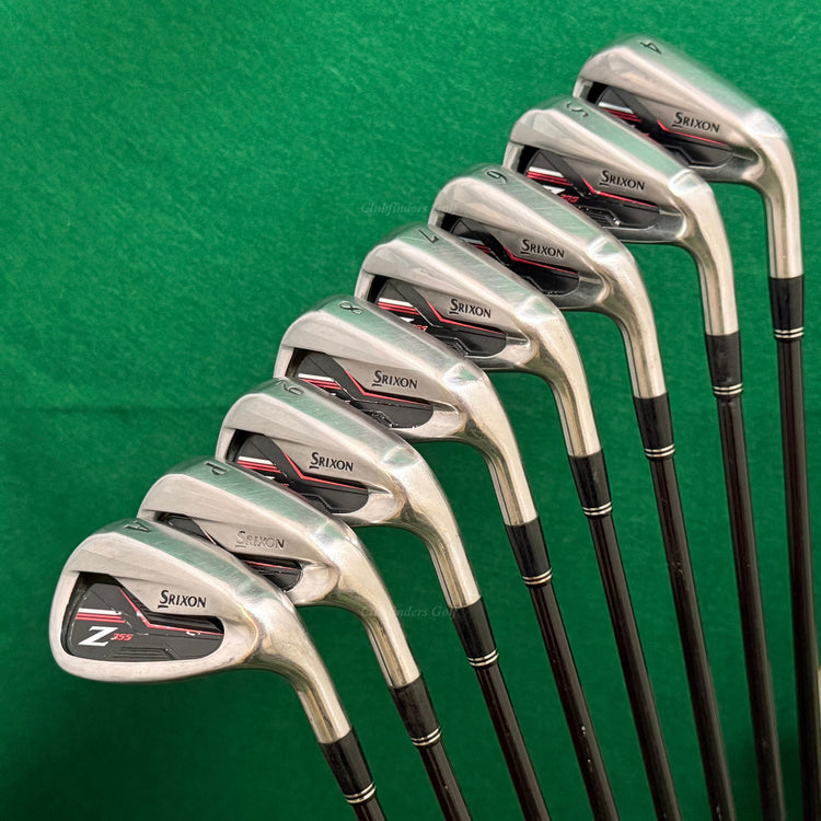 Srixon 2015 Z355 4-AW Iron Set Miyazaki Jinsoku 76g Graphite Stiff