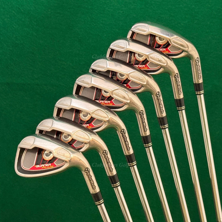 TaylorMade Burner Plus 4-PW Iron Set Burner 85 Superfast Steel Stiff