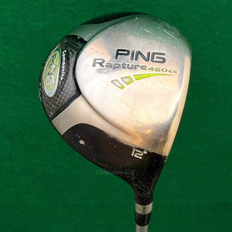 Ping Rapture 460cc 12° Driver Ping TFC 909D Graphite Soft Regular