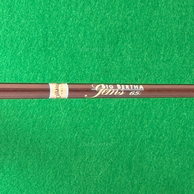 Lady Callaway Big Bertha Gems 4-10 Iron Set Factory Gems 65i Graphite Ladies