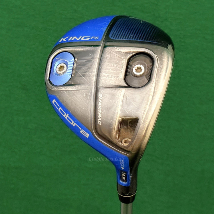 Cobra King F6 3-4 MyFly Fairway Wood Matrix Ozik 65 Q4 Red Tie Graphite Seniors