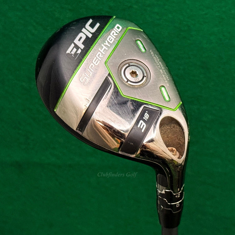 Lady Callaway EPIC 18° Super 3 Hybrid ACCRA 50i Graphite Ladies