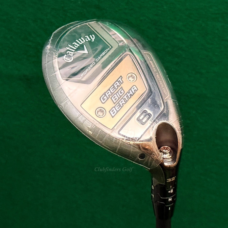 NEW Callaway 2023 Great Big Bertha 32° 8 Hybrid Cypher Sixty Graphite Regular