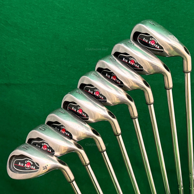 Callaway Big Bertha 2004 4-AW Iron Set Big Bertha Constant Wt. Steel Uniflex