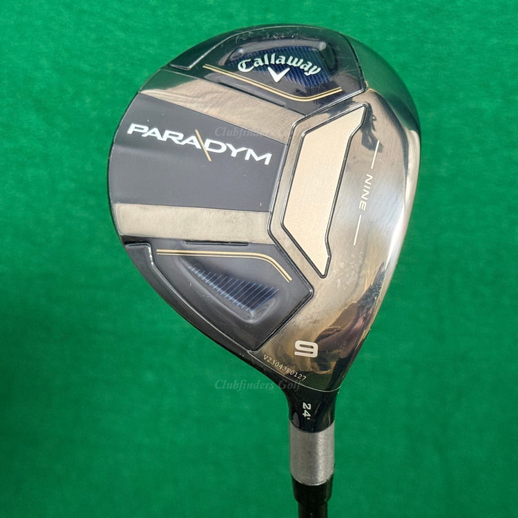 Callaway Paradym 24° Fairway 9 Wood XCon 5X3 White Tie Limited Edition Seniors