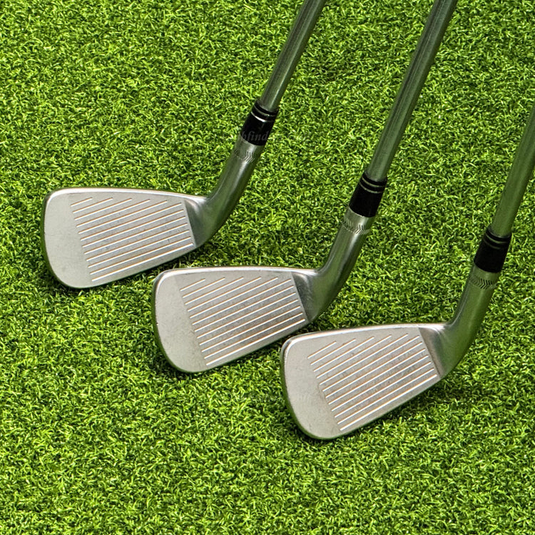 PXG 0317 CB Milled 3X Forged Chrome 4-PW Iron Set Project X LS 6.0 Steel Stiff