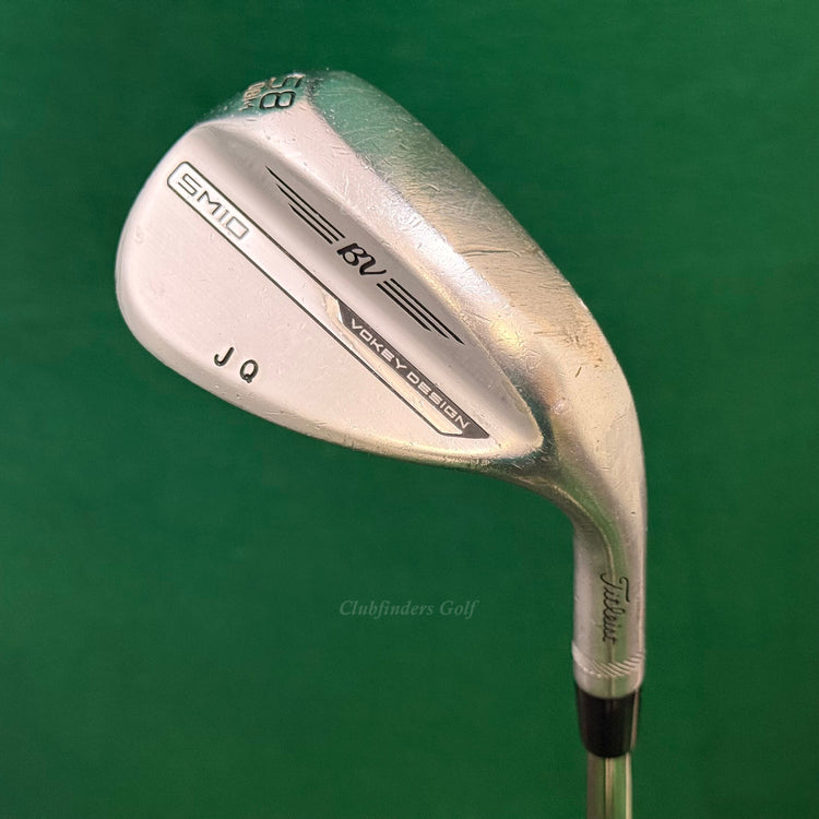 Titleist Vokey SM10 Chrome 58-8M 58° Lob Wedge Vokey Design Steel Wedge Flex
