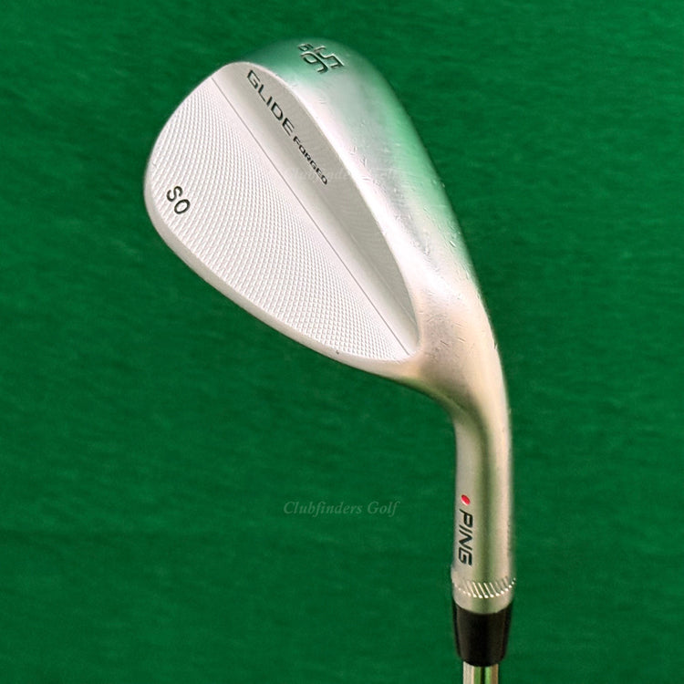 Ping Glide Forged Red Dot 56-10 56° Sand Wedge Rifle Steel Stiff