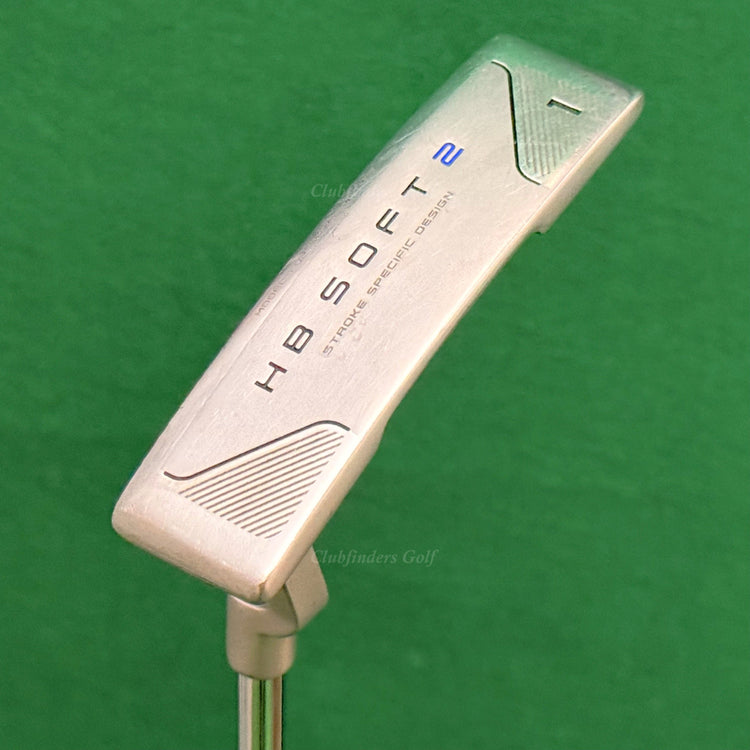LH Cleveland 2024 HB SOFT 2 #1 Plumbers-Neck 35.5" Milled Putter Golf Club