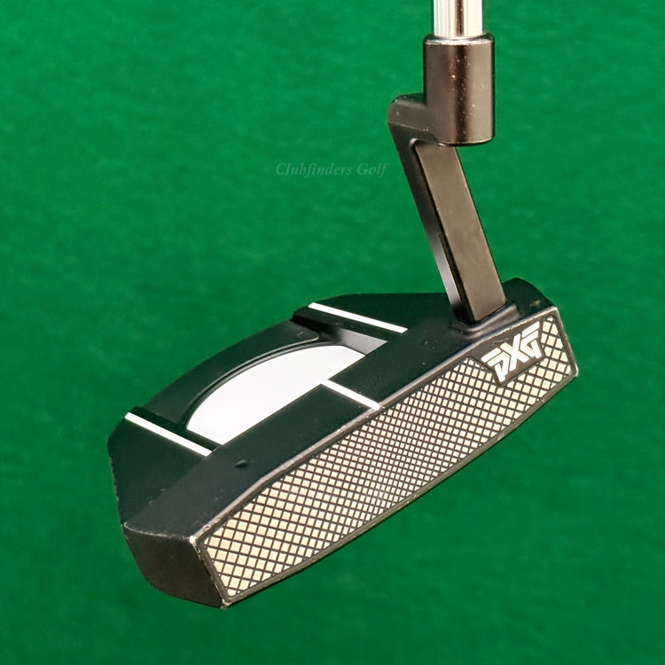 PXG Battle Ready One & Done 35.5" Heel-Shafted Plumber's-Neck Mallet Putterr