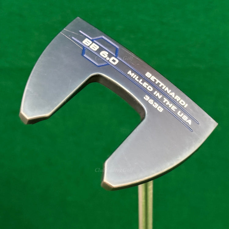 Bettinardi BB 6.0 Spud 2026 Savannah Blue 35" SB Mallet Putter Golf Club w/ HC