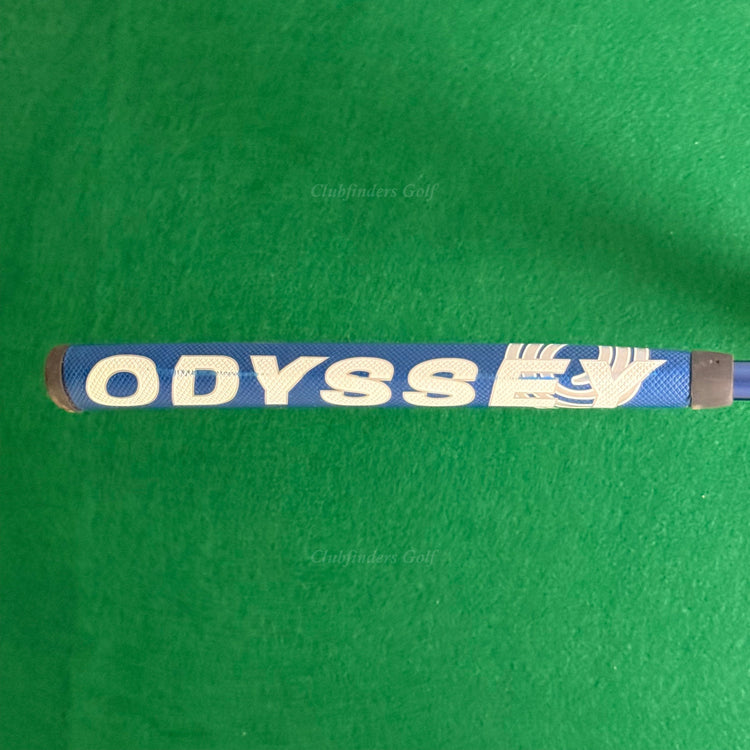 Odyssey Stroke Lab Seven Blue 33" Double-Bend Mallet Putter BGT Stability Tour