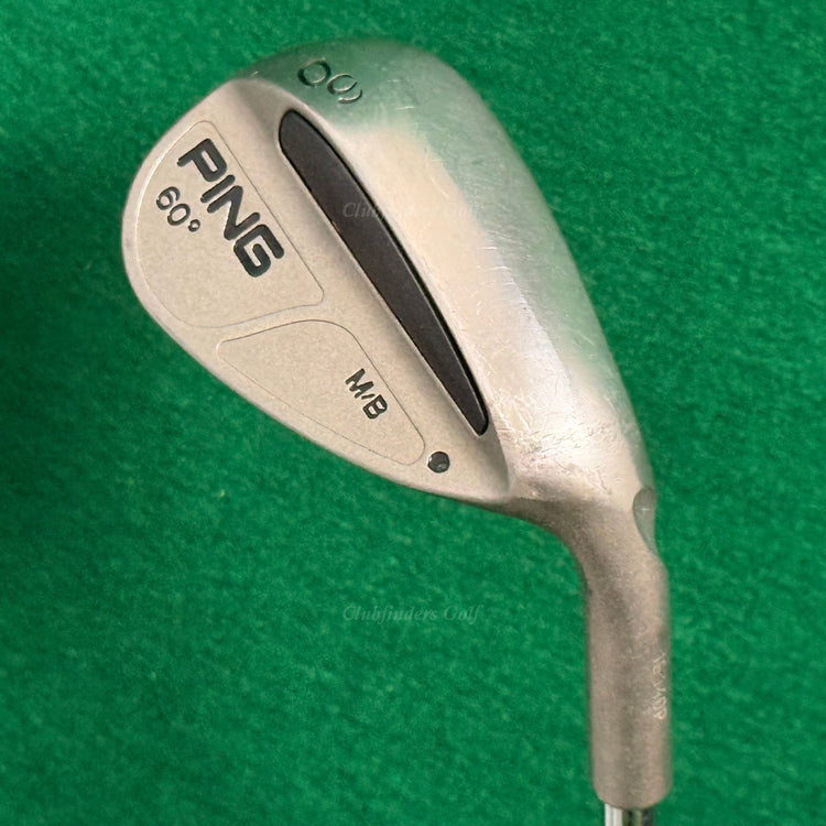Ping M/B Black Dot 60° Lob Wedge Ping Stepped Steel Wedge Flex