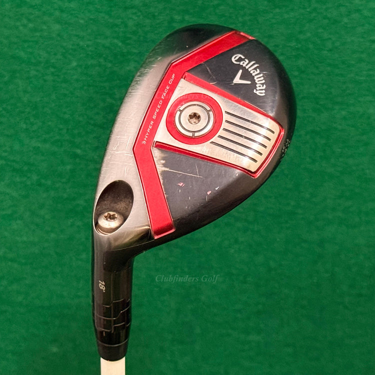 LH Callaway Big Bertha Alpha 815 18° Hybrid Fujikura Speeder 665 Graphite Stiff