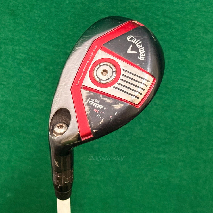 LH Callaway Big Bertha Alpha 815 20° Hybrid Fujikura Speeder 665 Graphite Stiff
