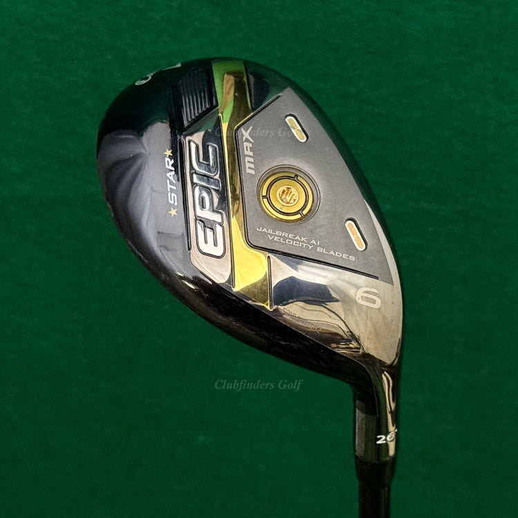 Callaway EPIC MAX Star 26° 6 Hybrid Ventus TR Red HB 6-R Graphite Regular
