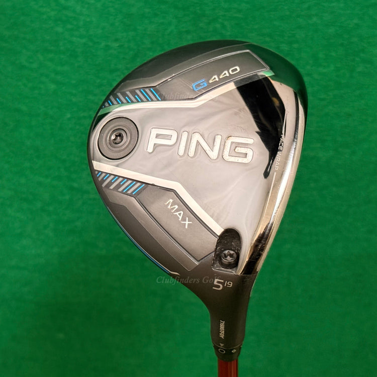 Ping G440 MAX 19° Fairway 5 Wood Denali Red 60g 5.5 Graphite Regular w/HC