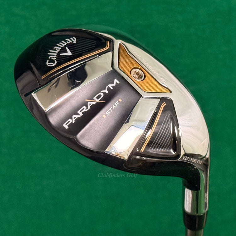 Callaway Paradym Star 30° 7 Hybrid UST Mamiya Recoil ESX 480 F4 Graphite Stiff