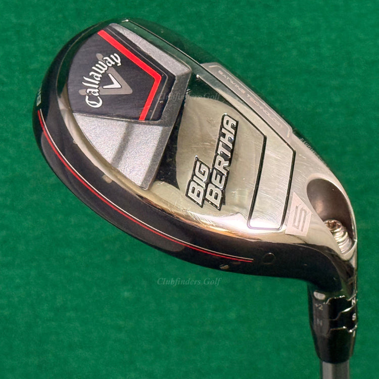 Callaway Big Bertha 2023 24° 5 Hybrid HZRDUS Silver 6.0 75g Graphite Stiff