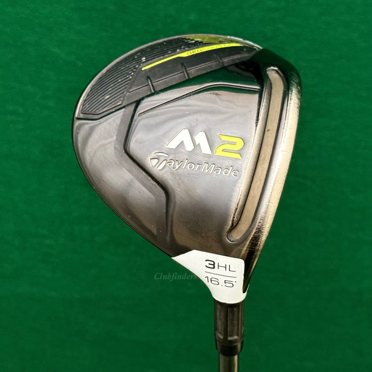 TaylorMade M2 2017 16.5° Fairway Wood 3HL Matrix White Tie MFS X5 55S StifF