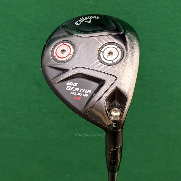 Callaway Big Bertha Alpha 816 14° Fairway Wood Aldila Rogue 110 70g Regular