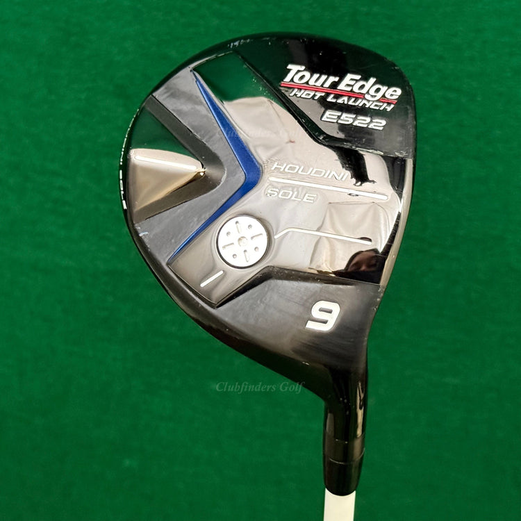 Tour Edge Hot Launch E522 Fairway 9 Wood Fubuki HL Series 50-A Graphite Seniors