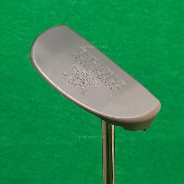 TRU2 Vinco Series CSM1 Black Milled 35" Center-Shaft Mid Mallet Putter w/ HC