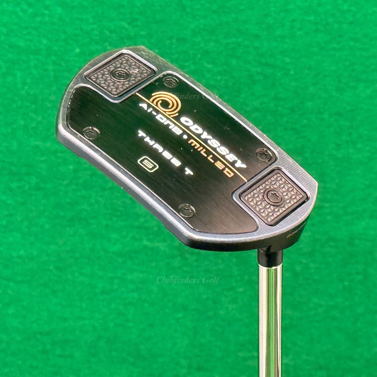 Odyssey Ai-ONE Milled Three T S 33.25" Slant-Neck Mid-Mallet Putter w/ HC