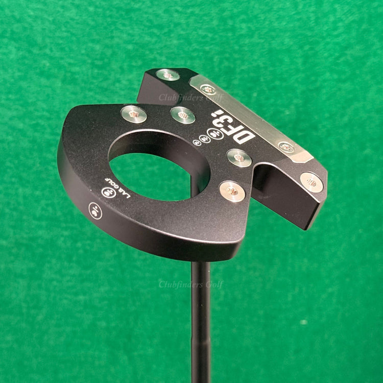 NEW! LAB Golf 2026 DF3i 35" Stainless Steel Insert Putter Matte Black Steel w/HC