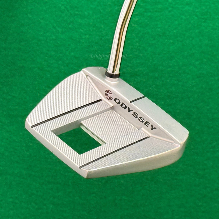 Odyssey White Hot OG 7 Bird 34" Double-Bend Mallet Putter W/ Super Stroke