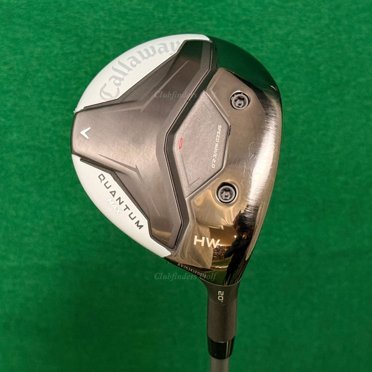 Callaway '26 Quantum Max 20° Fairway Heaven Wood Denali 60G 5.5 Regular W/Hc